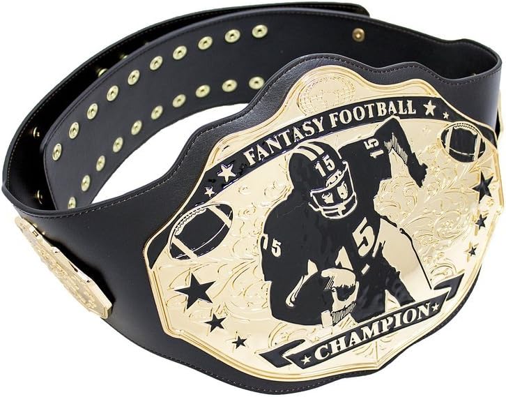Fantasy Football Championship Belt Trophy Award
