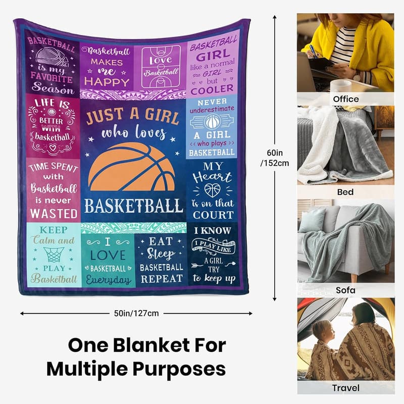 Basketball Gifts for Girls – Soft 60