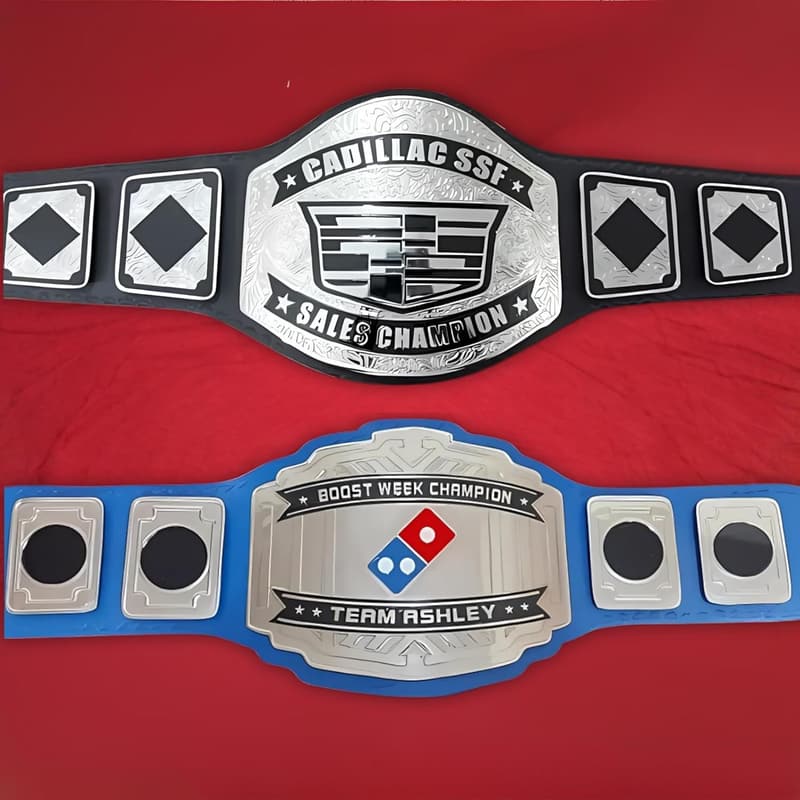 Customizable Wrestling Championship Belt - Fully Personalized