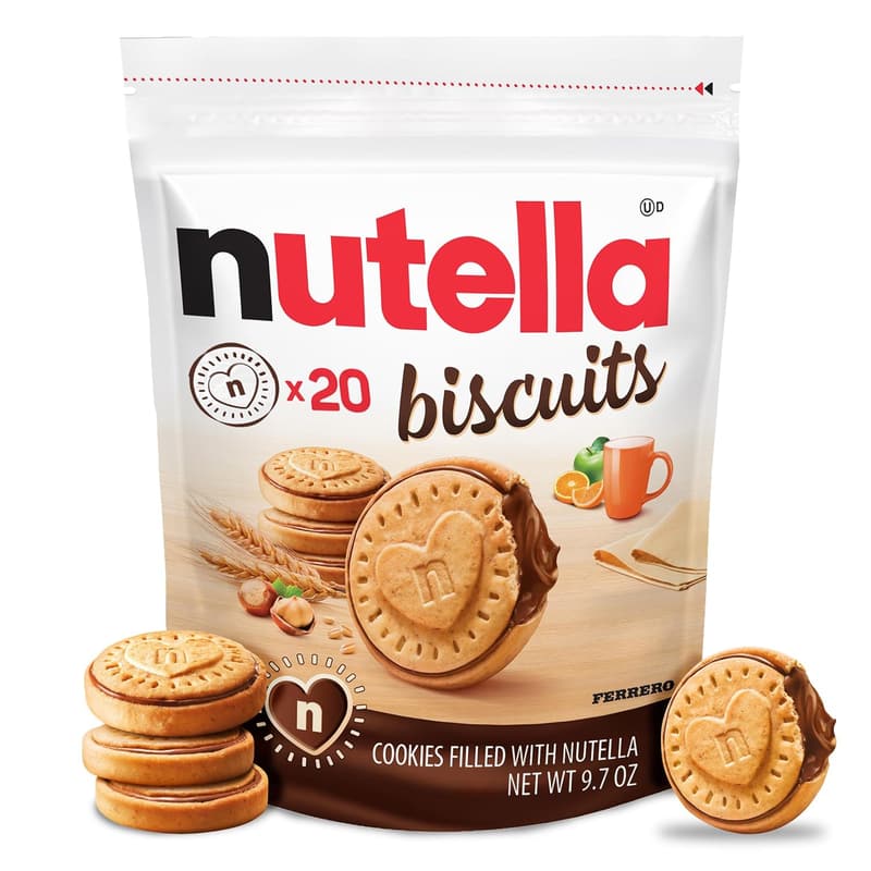 Hazelnut Cocoa Cookies, 20 Count Kids Snacks, 9.7 oz