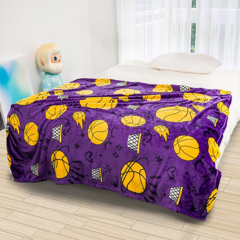 Basketball Throw Blanket, 50