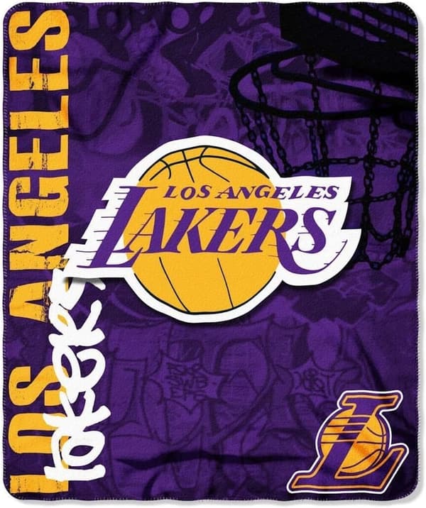 NBA Fleece Throw Blanket for Unisex Adults