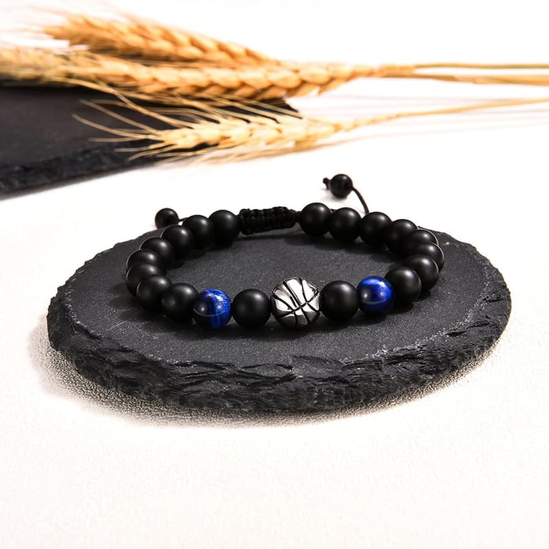 Teen Boy Sports Bracelet Gift with Message Card - Football, Baseball, Basketball, Soccer
