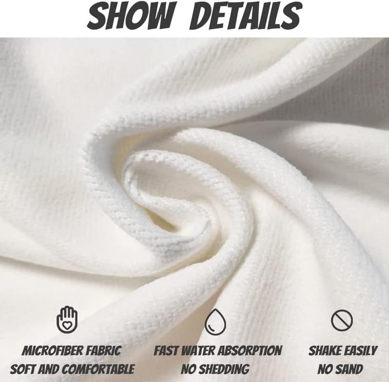 Personalized Microfiber Beach Towel - 30