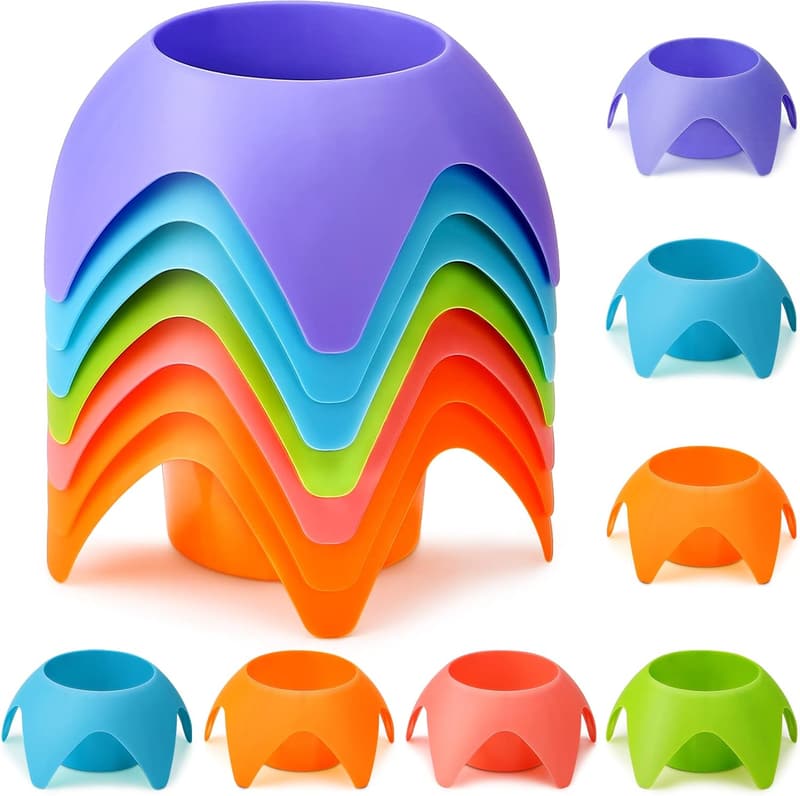 Beach Vacation Drink Holder Set - 7 Pack Coasters for Adults