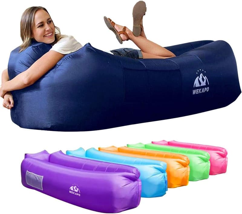Portable Waterproof Inflatable Lounger for Camping & Festivals