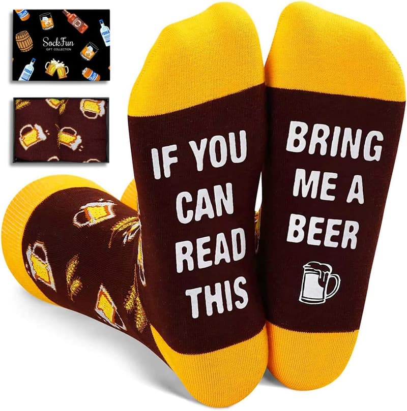 Novelty Taco Pizza Socks for Movie Lovers