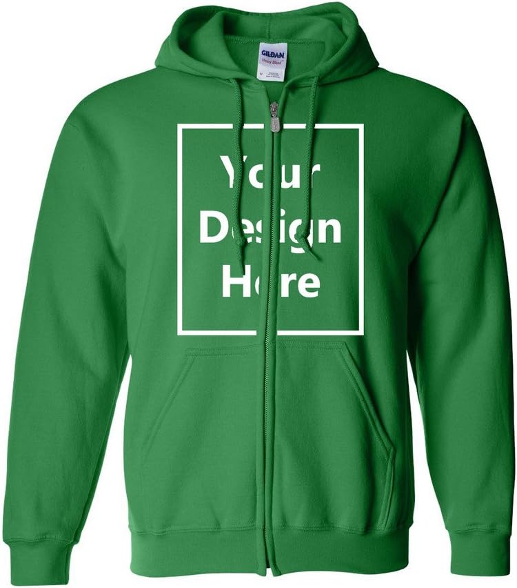 Customizable Zip Hoodie - Personalize with Your Text & Design