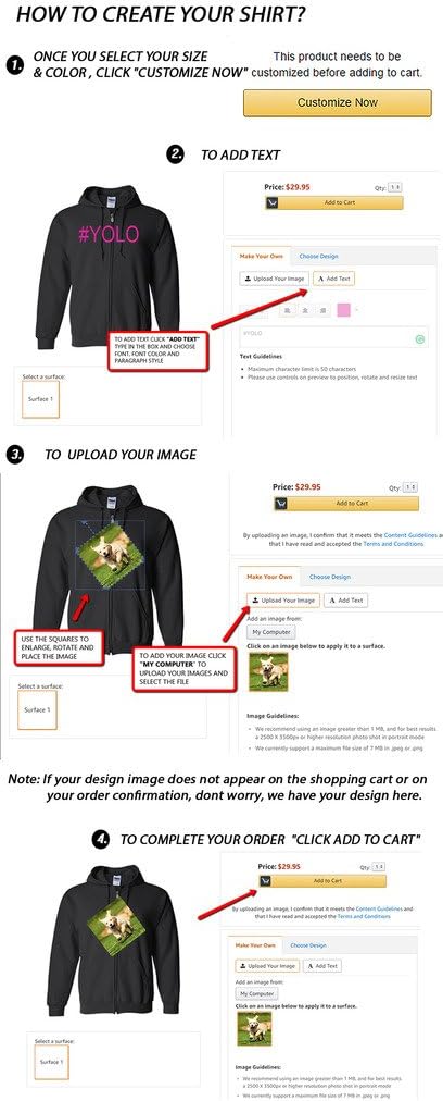 Customizable Zip Hoodie - Personalize with Your Text & Design