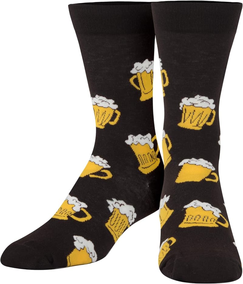 Fun Food Snack Crew Socks for Men - Colorful Assorted Styles