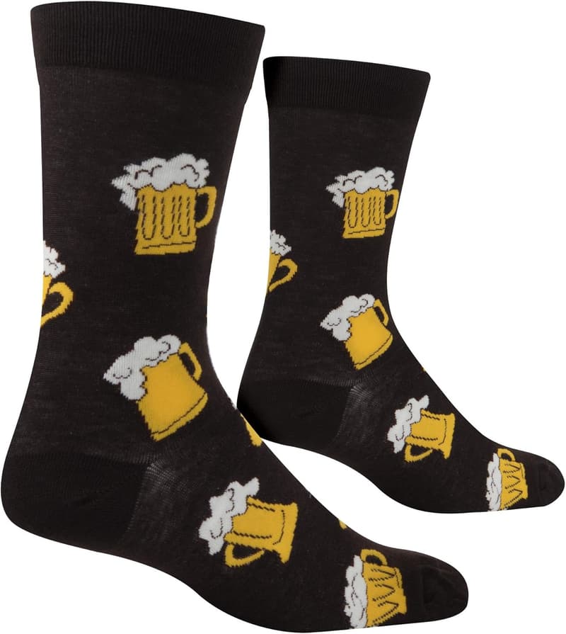 Fun Food Snack Crew Socks for Men - Colorful Assorted Styles