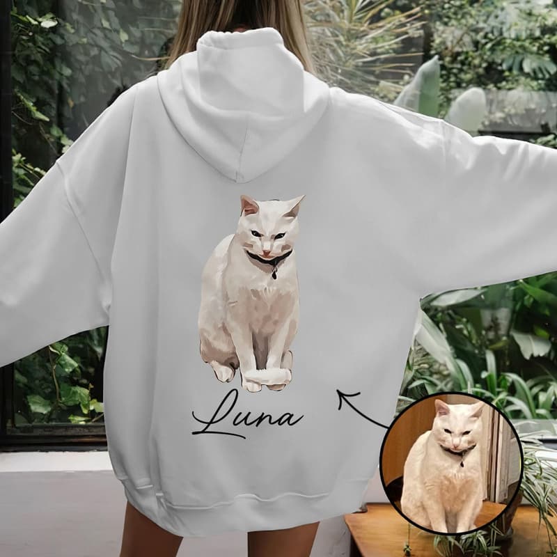 Custom Portrait Hoodies for Men & Women - Design Your Own