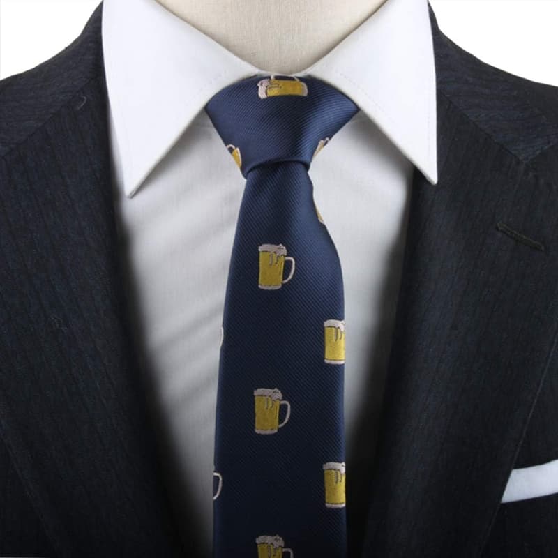 Woven Skinny Neckties for Men - Perfect Gift for Colleagues