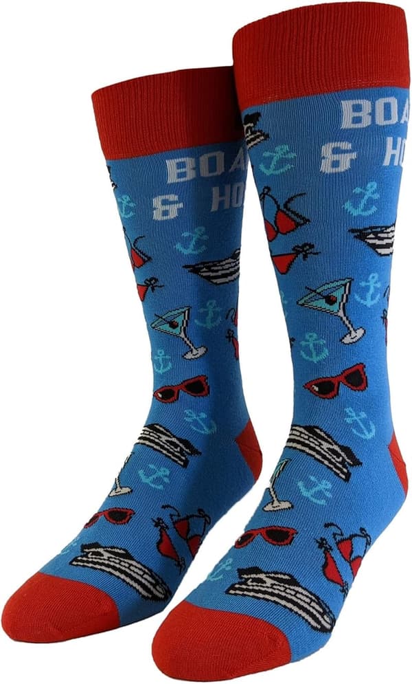 Funny Sarcastic Men's Graphic Socks - 