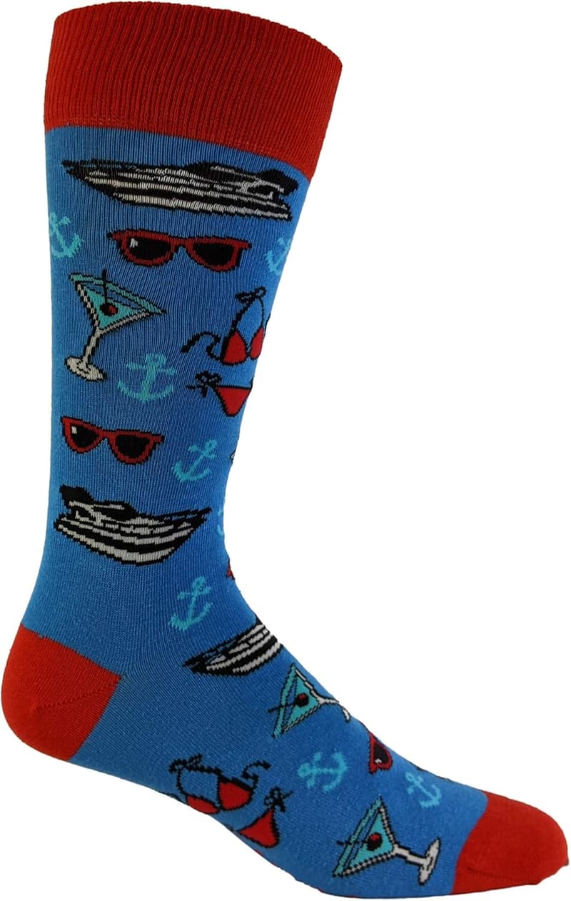 Funny Sarcastic Men's Graphic Socks - 