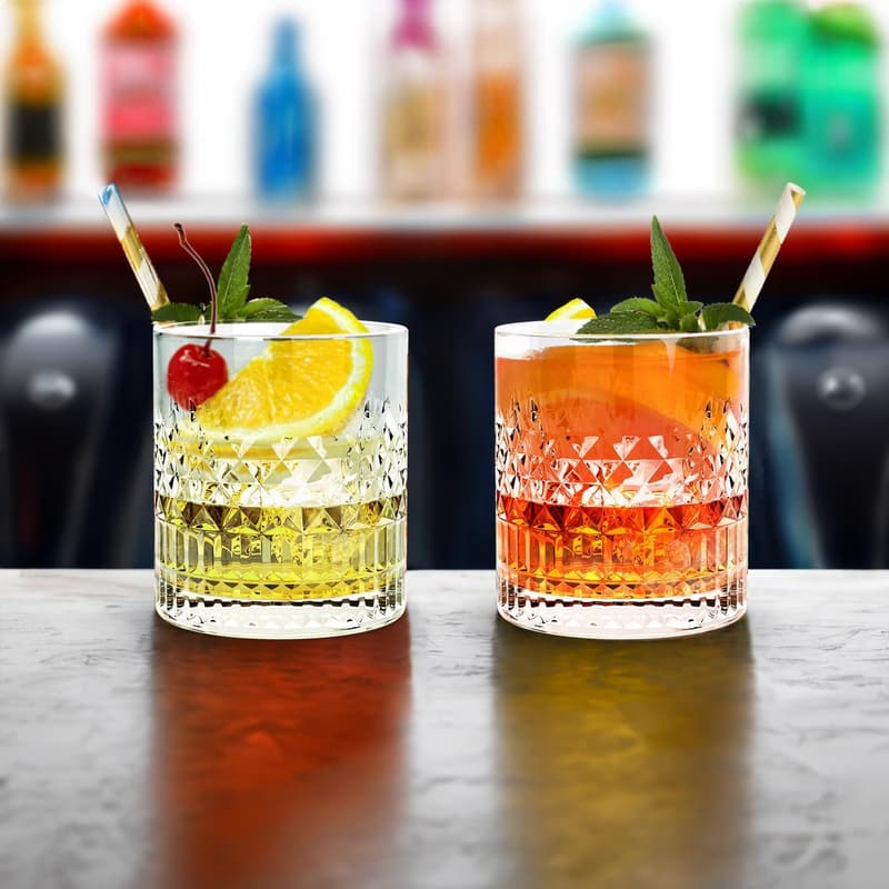 Father's Day Premium Whiskey Glass Set - Crystalline Tribute for Men