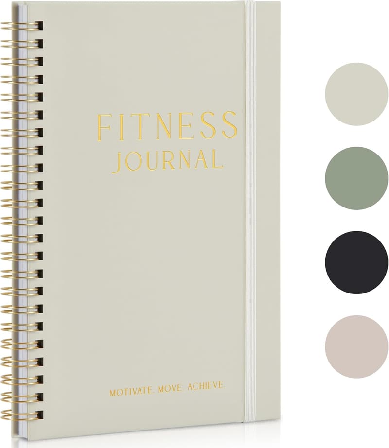 Fitness Journal for Women - Workout Planner & Progress Tracker