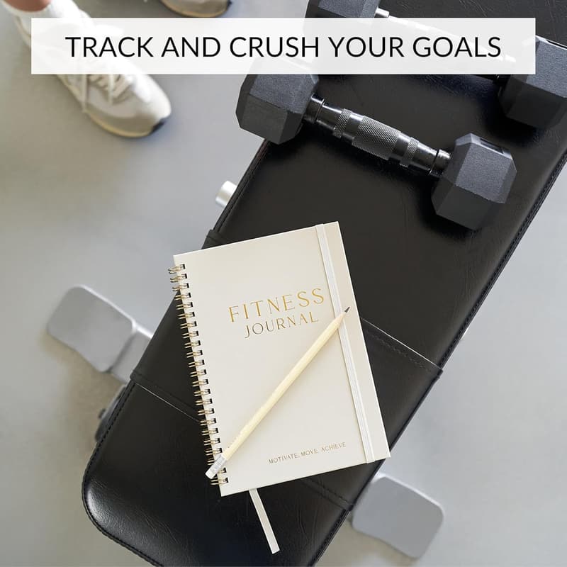Fitness Journal for Women - Workout Planner & Progress Tracker