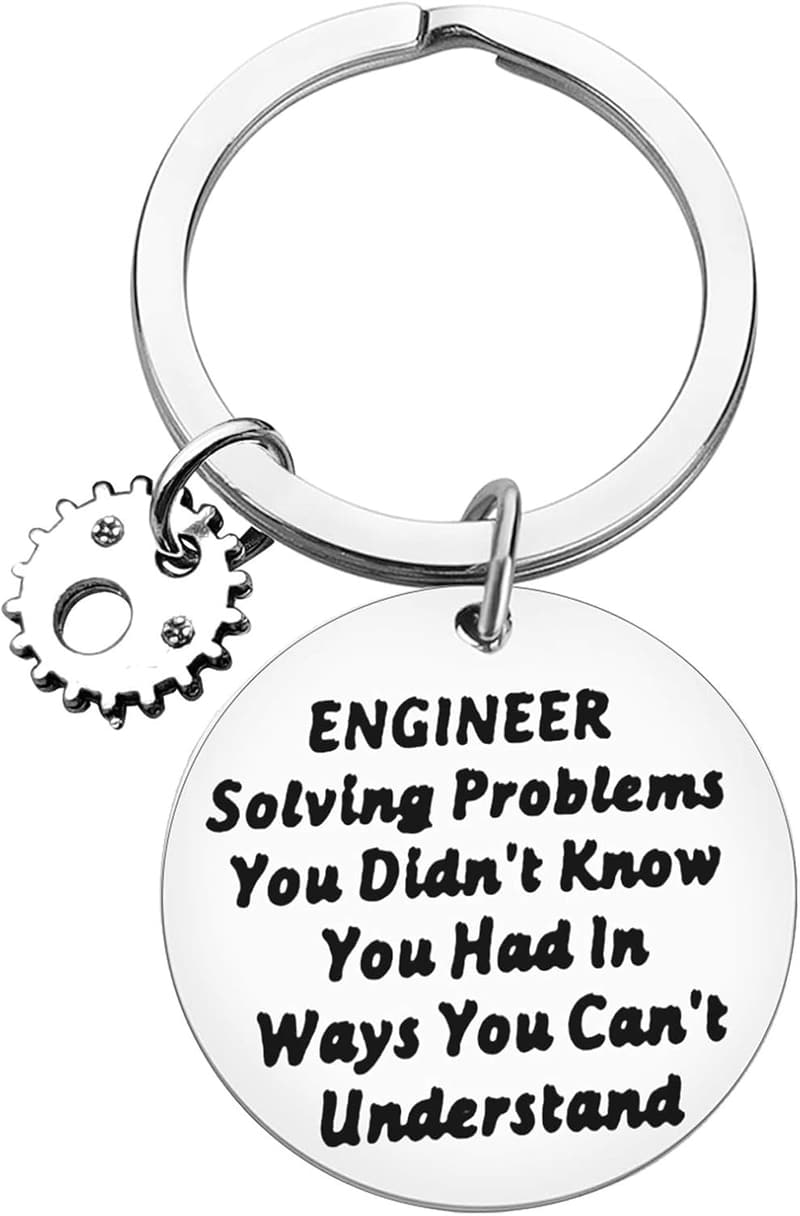 Engineering Graduation Keychain Gift for Mechanical Students