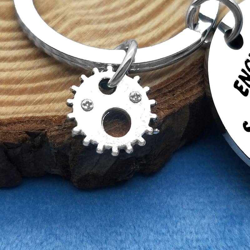 Engineering Graduation Keychain Gift for Mechanical Students