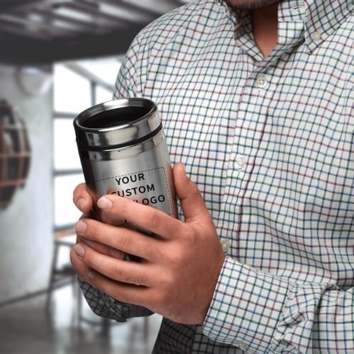 Personalized 16 oz Stainless Steel Coffee Tumbler