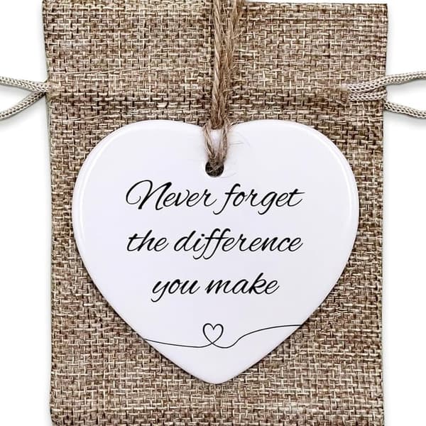 Appreciation Ceramic Ornament Keepsake for Colleagues