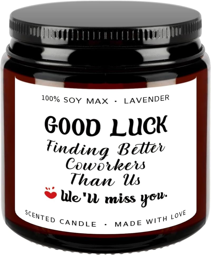 Nurses Week Scented Candles - Appreciation Gift for Coworkers