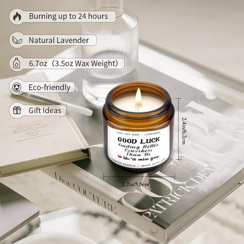 Nurses Week Scented Candles - Appreciation Gift for Coworkers