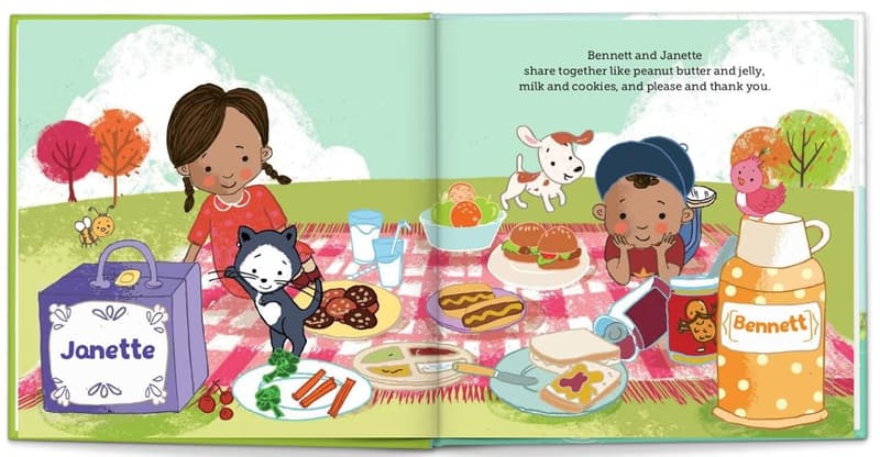 Personalized Children's Storybook for Siblings or Friends