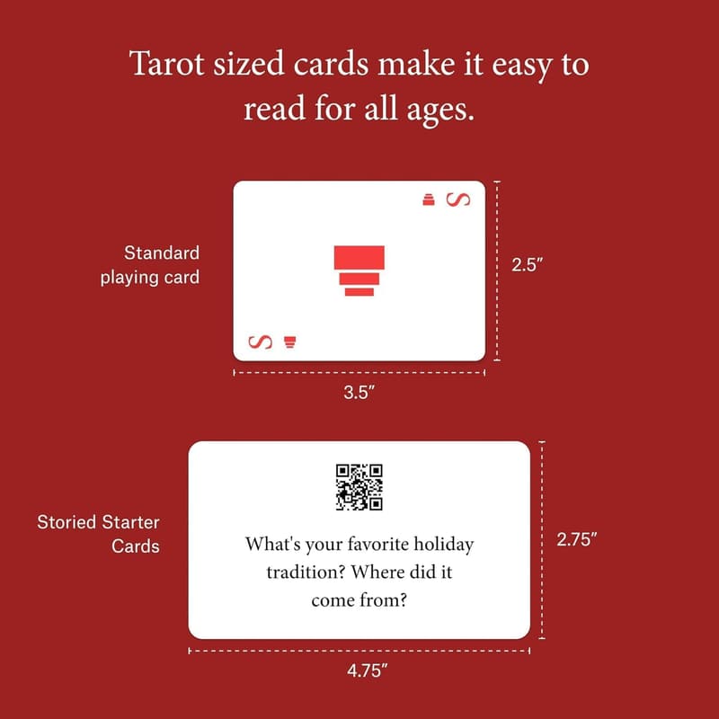 Custom Keepsake Card Deck & 12-Month Access to StoriedBook™