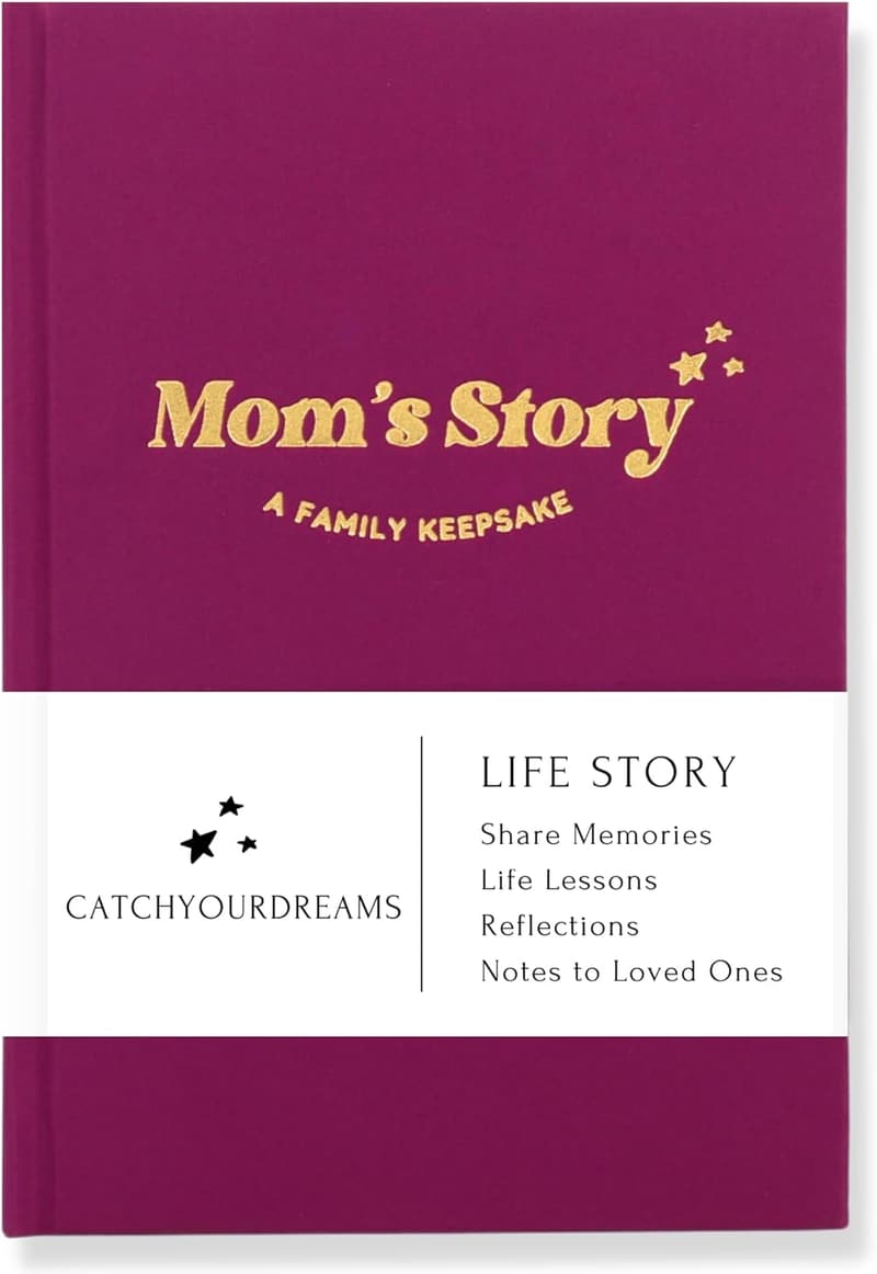 Sentimental Mother's Day Story Journal - Hardcover Family Keepsake
