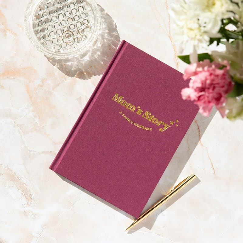 Sentimental Mother's Day Story Journal - Hardcover Family Keepsake