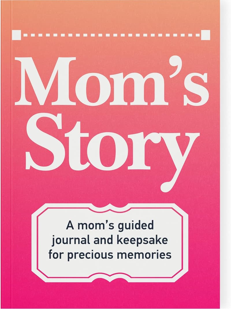Mother's Day Keepsake Journal with 250+ Prompts for Moms