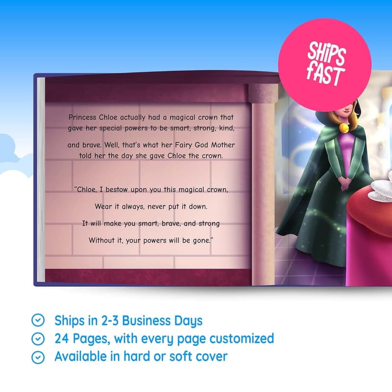 Personalized Storybook for Girls - Custom Name Edition