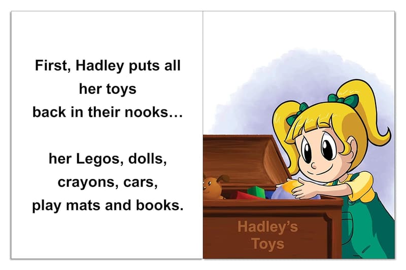 Personalized Children's Bedtime Story Book for First Time Readers