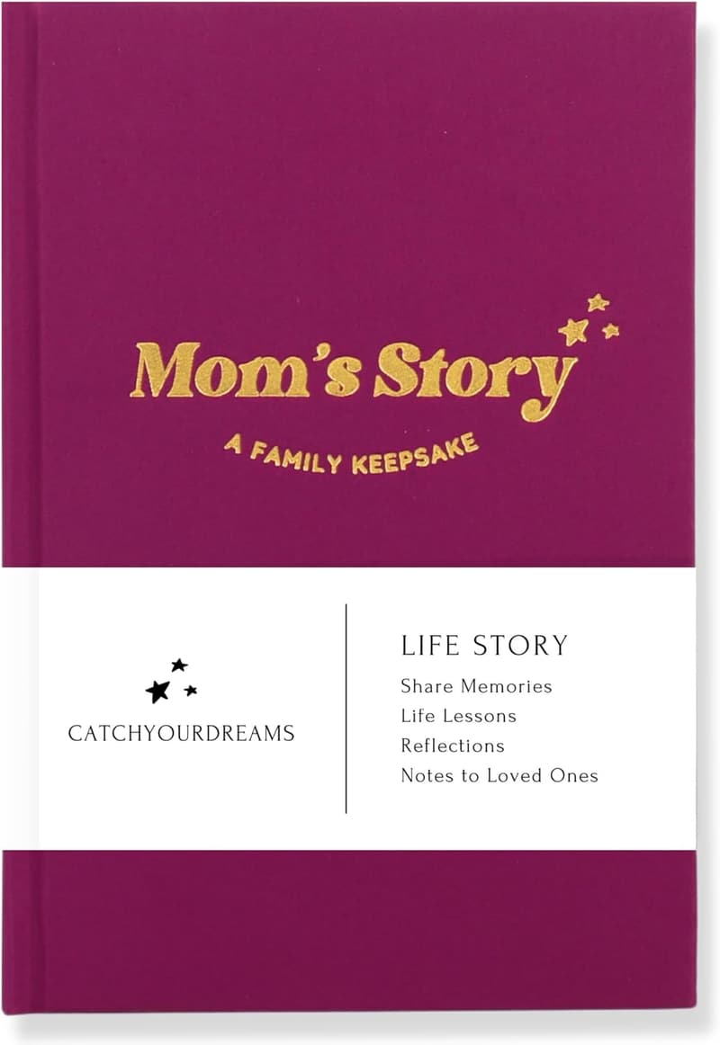 Mom's Story Journal: Family Keepsake with 250 Writing Prompts