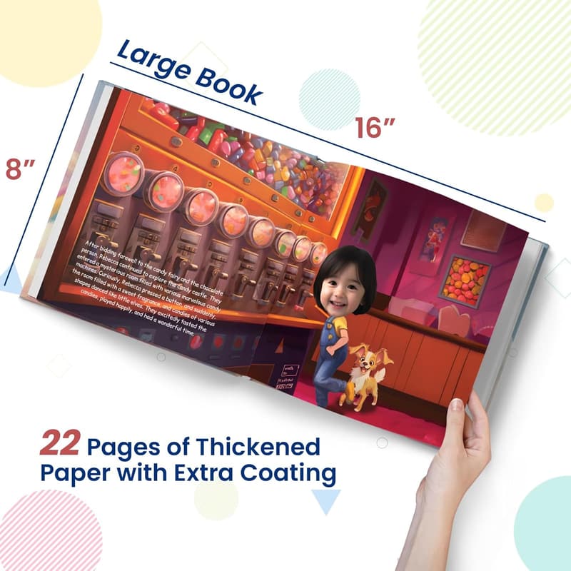Personalized Children's Storybook - Candyland Adventure