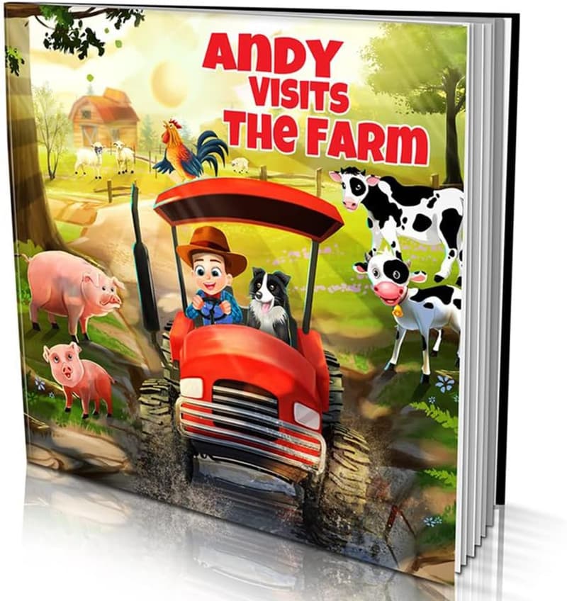 Personalized Farm Storybook for Kids Aged 0-8 - Soft Cover