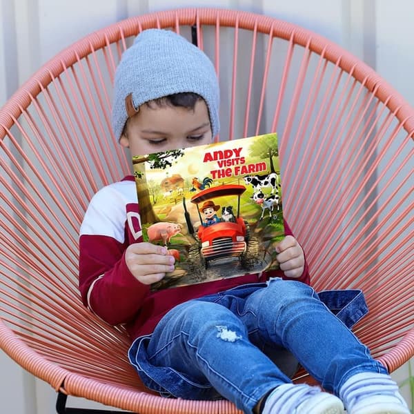 Personalized Farm Storybook for Kids Aged 0-8 - Soft Cover