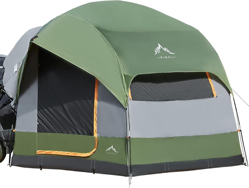 Spacious SUV Camping Tent for 5-8 People, Waterproof