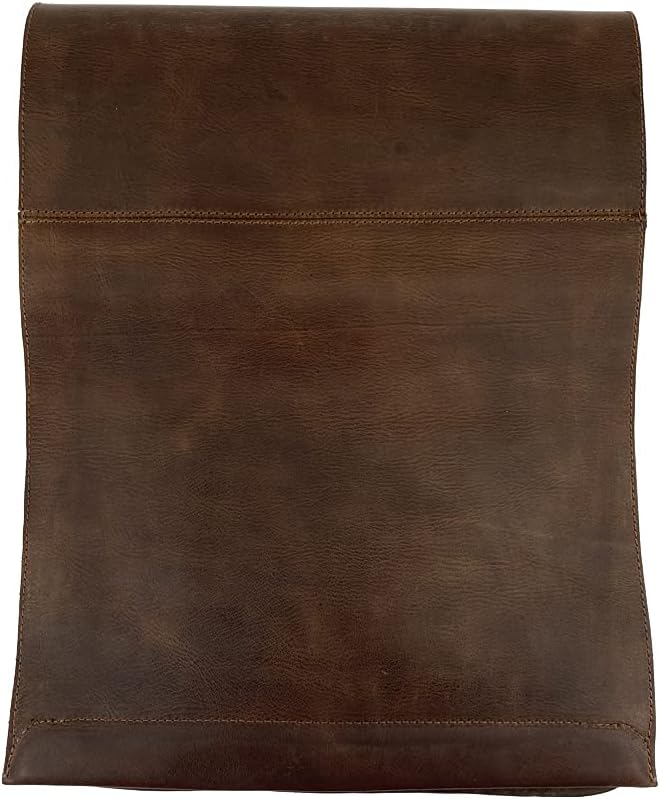 Leather Remote Control & Magazine Holder Armrest Organizer