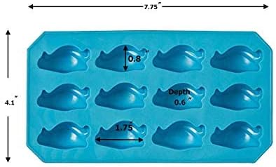 Animal Duck & Penguin Silicone Ice Tray Set