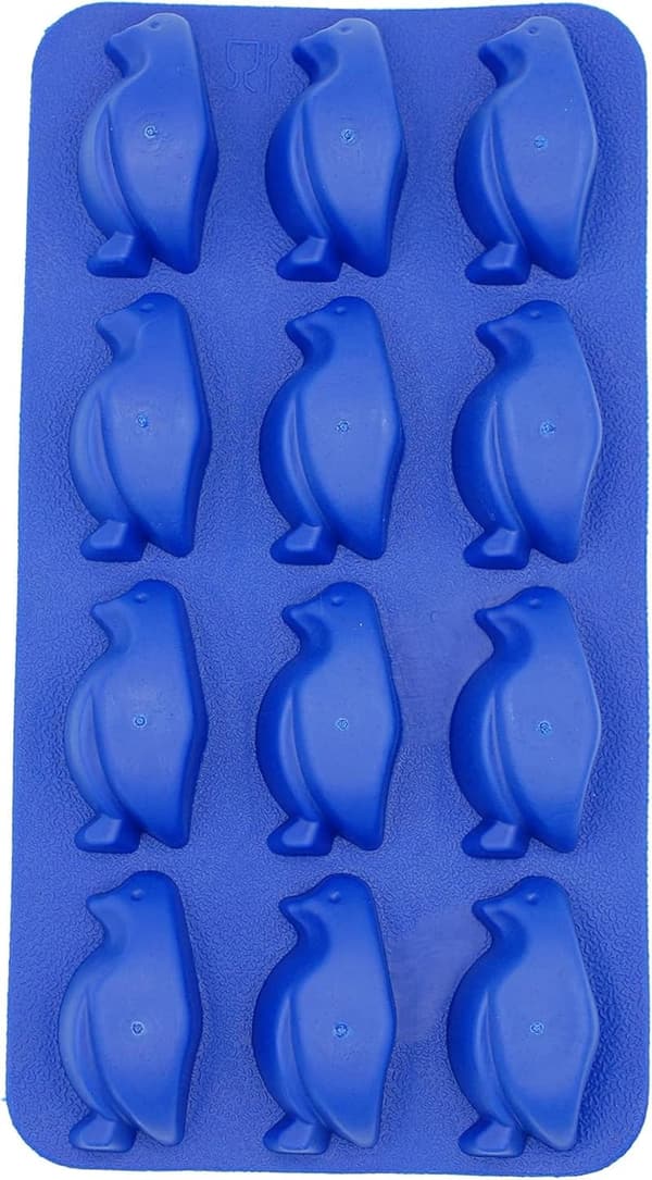 Animal Duck & Penguin Silicone Ice Tray Set
