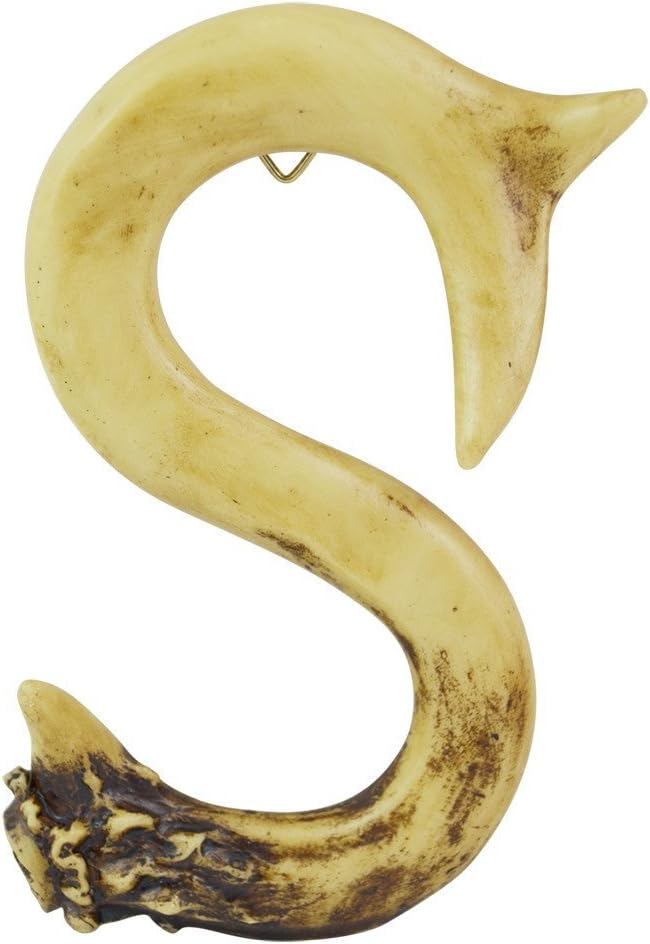 Personalized Antler Letter Wall Décor - 3D Hunting Theme