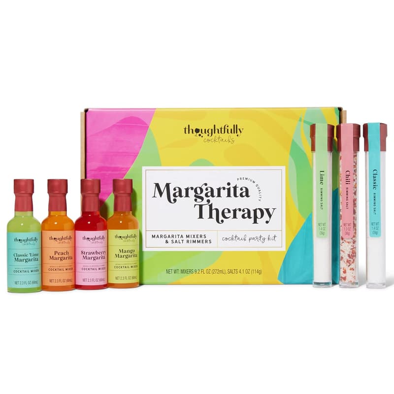 Margarita Cocktail Therapy Gift Set - 7 Alcohol-Free Mixers