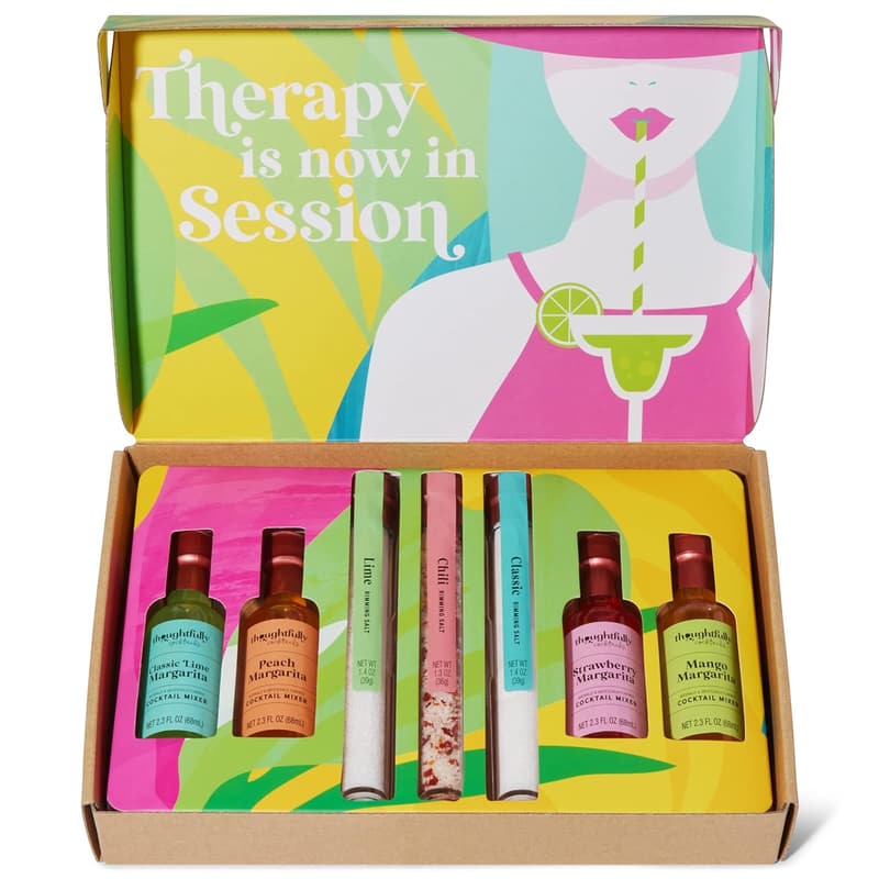 Margarita Cocktail Therapy Gift Set - 7 Alcohol-Free Mixers