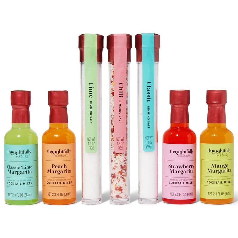 Margarita Cocktail Therapy Gift Set - 7 Alcohol-Free Mixers