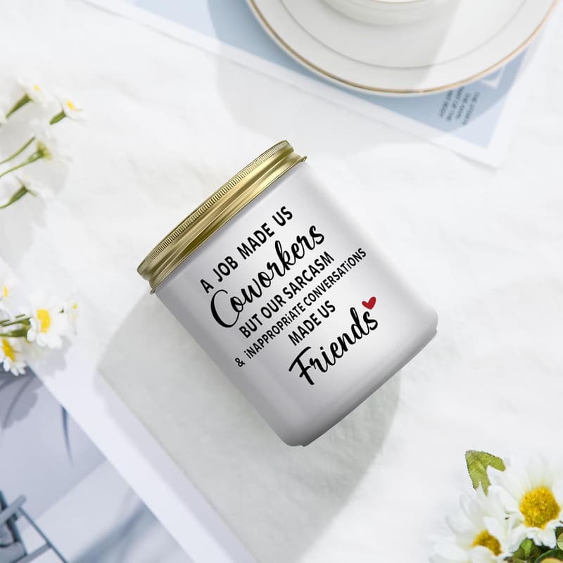 Farewell Lavender Candle Gift for Coworkers