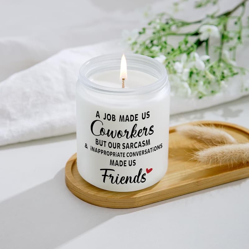 Farewell Lavender Candle Gift for Coworkers