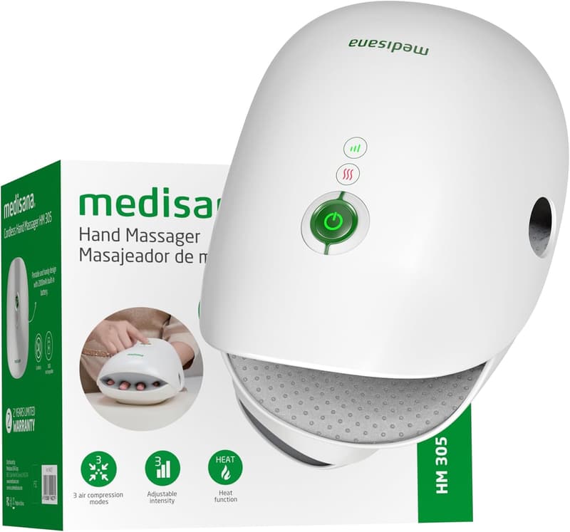Cordless Hand Massager with Heat for Father's Day Relief